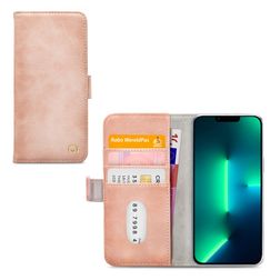 Mobilize Elite Gelly iPhone 13 Pro Max Hoesje Bookcase Portemonnee - Soft Pink