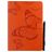 Mobigear Butterfly iPad 8 (2020) Hoes Bookcase + Stylus Houder - Oranje