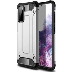 Mobigear Outdoor Samsung Galaxy S20 FE Hoesje Hardcase Backcover Shockproof - Zilver