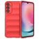 Mobigear Bumpy Samsung Galaxy A24 Hoesje Flexibel TPU Backcover - Rood