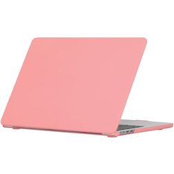 Mobigear Cream Matte MacBook Air 13 Inch (2022-2026) Hoes Hardshell Laptopcover MacBook Case - Roze - Model A2681 / A3113 / A3240 / A3449