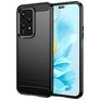 Mobigear Brushed Slim HONOR 200 Lite Hoesje Flexibel TPU Backcover - Zwart