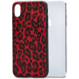 Mobilize Gelly iPhone XS Hoesje Flexibel TPU Backcover - Leopard