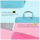 Mobigear Neon Neopreen Laptop Aktetas 15 - 16 inch Laptoptas + Handvat - Zwart