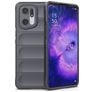 Mobigear Bumpy OPPO Find X5 Pro Hoesje Flexibel TPU Backcover - Charcoal