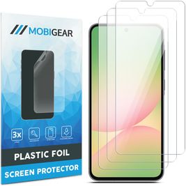 Mobigear Samsung Galaxy A56 Screenprotector Folie - Case Friendly (3-Pack)
