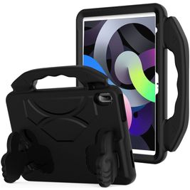 Mobigear Thumbs Up iPad 11 (2025) Kinder Tablethoes met Handvat - Zwart