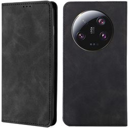 Mobigear Retro Slim Xiaomi 13 Ultra Hoesje Bookcase Portemonnee - Zwart