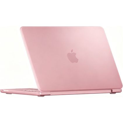 Mobigear Matte MacBook Neo 13 Inch (2026) Hoes Hardshell Laptopcover MacBook Case - Roze - Model A3404
