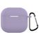 Mobigear Colors Apple AirPods 4 Hoesje Flexibel Siliconen - Paars