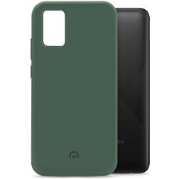 Mobilize Rubber Gelly Samsung Galaxy A02s Hoesje Flexibel TPU Backcover - Matt Green
