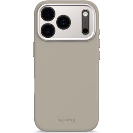 Decoded iPhone 17 Pro Siliconen Hoesje Backcover - Soft Taupe