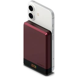Cygnett MagSlim Single USB-C Powerbank 10.000 mAh 15W - MagSafe Compatible - Cherry