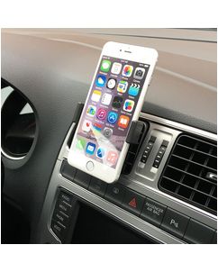 Mobigear Essentials Telefoonhouder auto Ventilatierooster Klem Universeel - Zwart