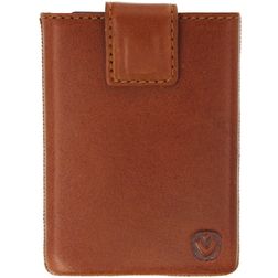 Valenta Card Case Pocket Leren Pasjeshouder - 8 Pasjes - Cognac
