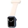 Mobigear Clip Verpleegkundige Apple Watch Bandje Speld - 49/46/45/44 mm - Wit