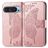 Mobigear Butterfly Google Pixel 9 Hoesje Bookcase Portemonnee - Roségoud