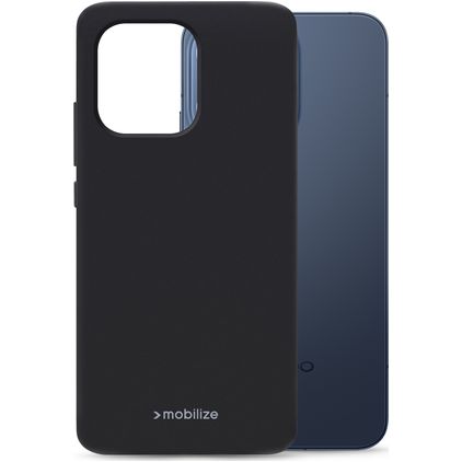 Mobilize Rubber Gelly OPPO Reno 16 Hoesje Bookcase Portemonnee - Zwart
