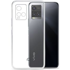 Mobilize Gelly Doorzichtig Vivo Y33s Hoesje Flexibel TPU Backcover - Transparant