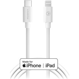 Mobilize USB-C naar Apple Lightning Kabel MFI 1 m - Wit