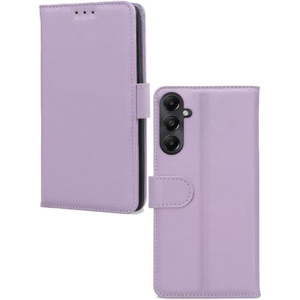 Mobilize Premium Gelly Wallet Samsung Galaxy A05s Hoesje Bookcase Portemonnee - Paars