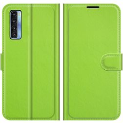 Mobigear Classic TCL 20 5G Hoesje Bookcase Portemonnee - Groen