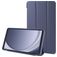 Mobigear Tri-Fold Gel Samsung Galaxy Tab A9 (2023) Hoes TPU,Kunstleer Bookcase - Donkerblauw