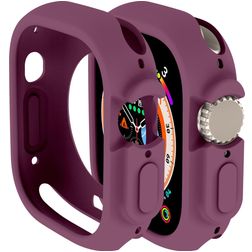 Mobigear Colors Apple Watch Ultra - 49 mm Hardcase Hoesje - Paars