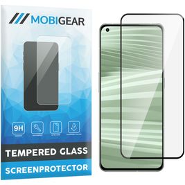 Mobigear Premium Realme GT2 Pro Glazen Screenprotector - Case Friendly - Zwart