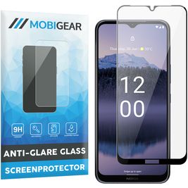 Mobigear Premium Nokia G11 Plus Glazen Screenprotector - Case Friendly - Zwart