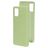 Mobiparts Samsung Galaxy A51 Siliconen Hoesje Backcover - Pistache Green