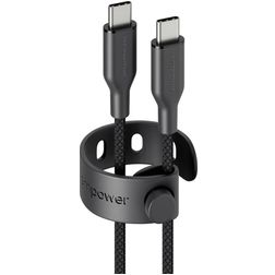 PanzerGlass USB-C naar USB-C Kabel 2 Meter - Zwart