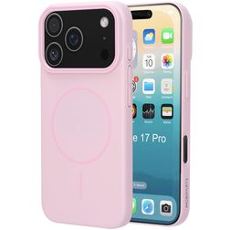 Mobiparts Slim Line iPhone 17 Pro MagSafe Hoesje Hardcase Backcover - Blush Pink
