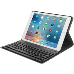 Mobiparts Bluetooth Keyboard iPad Pro 9.7 Inch (2016) Hoes QWERTY Bluetooth Toetsenbord Bookcase - Zwart