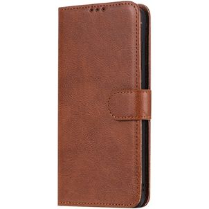 Mobigear Premium Samsung Galaxy A51 Hoesje Bookcase Portemonnee - Bruin