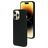 Mobiparts iPhone 14 Pro Max Siliconen Hoesje Backcover - Zwart