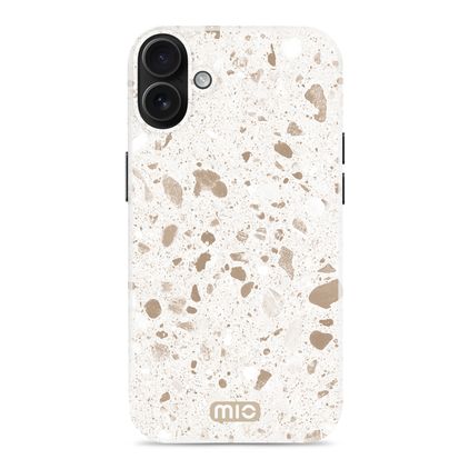 MIO iPhone 16 MagSafe Hoesje Hardcase Backcover - Soft Terrazzo