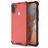Mobigear Honeycomb Samsung Galaxy A11 Hoesje Hardcase Backcover Shockproof - Rood