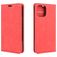 Mobigear Retro Slim iPhone 12 Pro Hoesje Bookcase Portemonnee - Rood