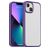 Mobigear Crystal iPhone 14 Plus Hoesje Hardcase Backcover Shockproof - Paars