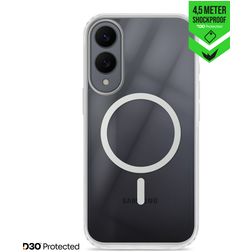 Striker X-Core Xtreme Impact Doorzichtig Samsung Galaxy S25 Edge MagSafe Hoesje Hardcase Backcover Shockproof - Transparant