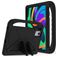 Mobigear AeroArmor Lenovo Tab P12 Kinder Tablethoes met Handvat + Stylus Houder - Zwart