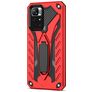 Mobigear Armor Stand POCO M4 Pro 5G Hoesje Hardcase Backcover Shockproof met Standaard - Rood