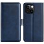 Mobigear Slim Magnet iPhone 15 Plus Hoesje Bookcase Portemonnee - Donkerblauw