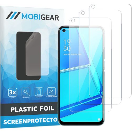 Mobigear OPPO A52 Screenprotector Folie - Case Friendly (3-Pack)