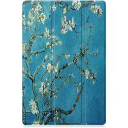 Mobigear Tri-Fold Samsung Galaxy Tab A8 10.5 (2021) Hoes Bookcase - Amandelbloesem