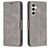 Mobigear Excellent Samsung Galaxy S24 FE Hoesje Bookcase Portemonnee - Grijs