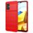 Mobigear Brushed Slim POCO M5 Hoesje Flexibel TPU Backcover - Rood