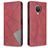 Mobigear Rhombus Slim Nokia G10 Hoesje Bookcase - Rood