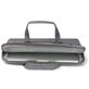 Mobigear Denim Zipper Laptop Schoudertas Laptoptas - Grijs